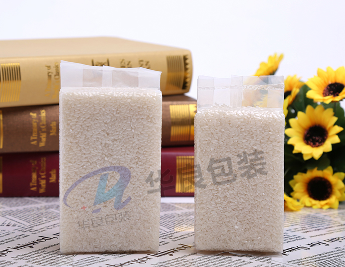 真空米磚袋，透明包裝袋
