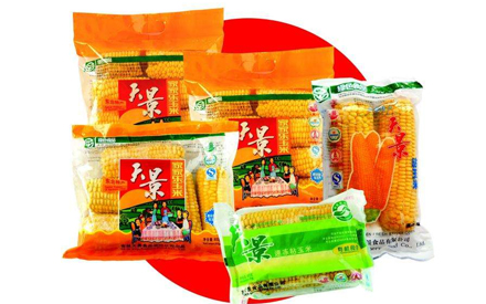 甜玉米，水果玉米包裝袋