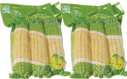 甜玉米，水果玉米包裝袋圖片